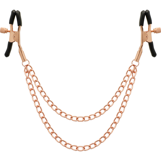 COQUETTE CHIC DESIRE - FANTASY METAL NIPPLE CLIPS WITH CHAIN