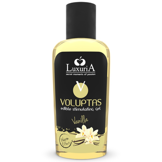 Intimateline Luxuria - Voluptas Edible Massage Gel Warming Effect - Vanilla 100ml