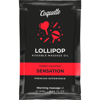 Coquette Chic Desire - Pocket Lollipop Kissable Massage Oil Heating Sensation 10ml