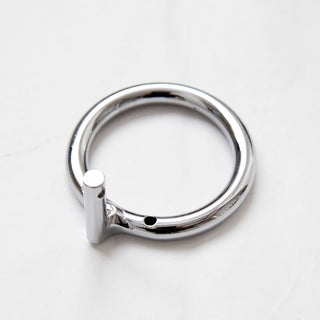 Ohmama Fetish - Metal Chastity Cage Size L