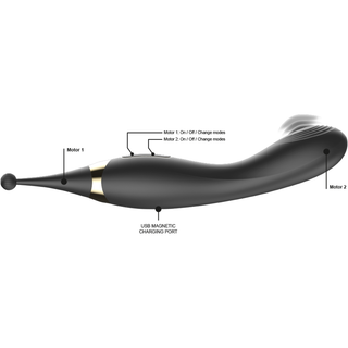 Ibiza - Interchangeable Clitoral Stimulator And Pulsation G Spot Vibrator