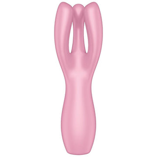 SATISFYER - THREESOME 3 VIBRATOR PINK