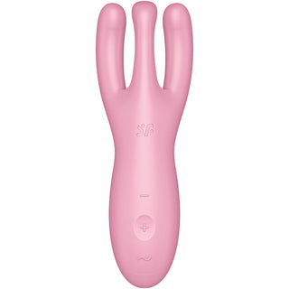 SATISFYER - THREESOME 4 VIBRATOR APP PINK