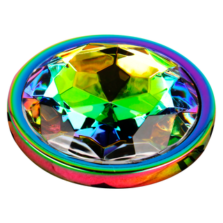 Ohmama - Iridescent Circle Anal Plug Size S