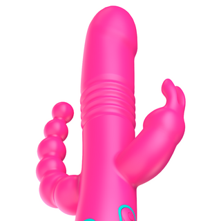 Happy Loky - Donald Triple Stimulation: Anal, G-Spot & Clitoral Watchme Wireless Technology Compatible