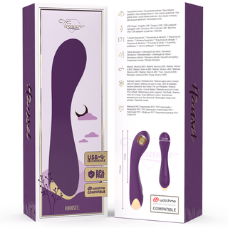 Treasure - Hansel G-Spot Vibrator Watchme Wireless Technology Compatible