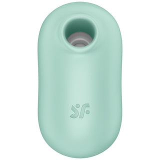 SATISFYER - PRO TO GO 2 DOUBLE AIR PULSE STIMULATOR & VIBRATOR GREEN