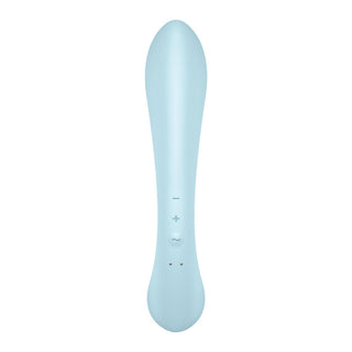 SATISFYER - TRIPLE OH HYBRID VIBRATION BLUE