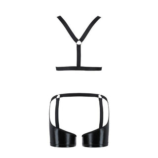 PASSION - 047 SET ARON BLACK L/XL