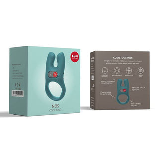 Fun Factory - Nos Vibrating Cock Ring Deep Sea Blue