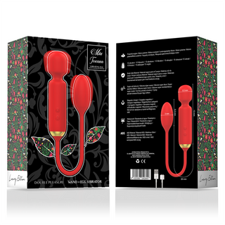 Mia - Toscana Double Pleasure Wand + Vibrating Egg