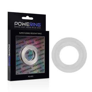 Powering - Super Flexible And Resistant Penis Ring 4.8cm PR05 Clear