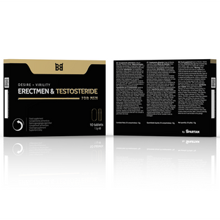 Black Bull - Erectmen & Testosteride Power And Testosterone For Men 10 Capsules