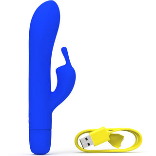 B Swish - Bwild Bunny Infinite Classic Rechargeable Vibrator Blue Silicone