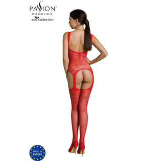 PASSION - ECO COLLECTION BODYSTOCKING ECO BS008 WHITE