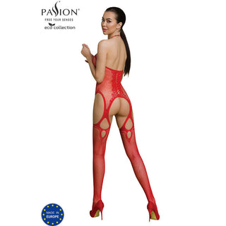 PASSION - ECO COLLECTION BODYSTOCKING ECO BS013 WHITE
