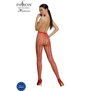 PASSION - ECO COLLECTION BODYSTOCKING ECO S007 WHITE