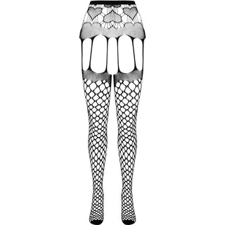 PASSION - ECO COLLECTION BODYSTOCKING ECO S009 WHITE