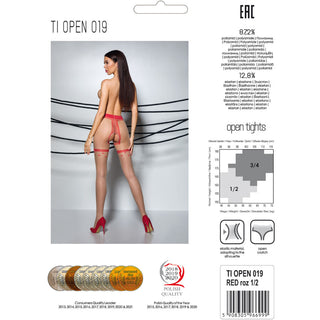 PASSION - TIOPEN 019 BLACK TIGHTS 3/4 20 DEN