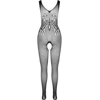 PASSION - BS098 BLACK BODYSTOCKING ONE SIZE