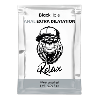 Black Hole - Water Based Gel Extra Dilatation 6ml Single Dose