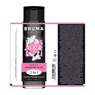 Bruma - Premium Massage Hot Oil Chewing Gum 3 In 1 - 100ml