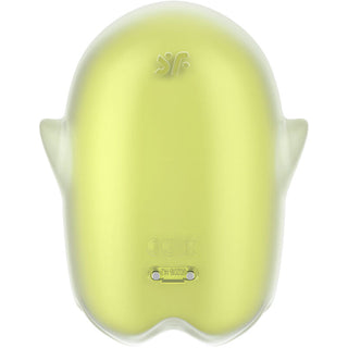 SATISFYER - GLOWING GHOST AIR PULSE & VIBRATOR WHITE