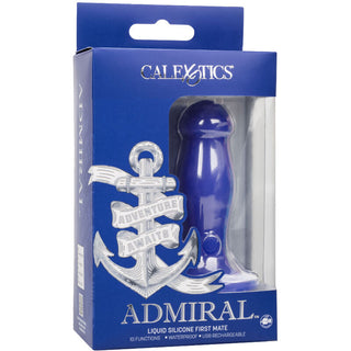 Calexotics - Admiral First Mate Anal Plug Vibrator Blue
