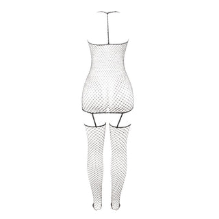 SUBBLIME - 951955 SHINY FISHNET BODYSTOCKING ONE SIZE
