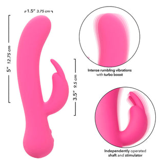 CALEXOTICS - FIRST TIME VIBRATOR RABBIT RECHARGEABLE PINK