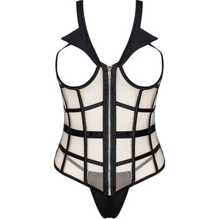 LIVCO CORSETTI FASHION - LAURA LC 20215 CORSET + THONG L/XL