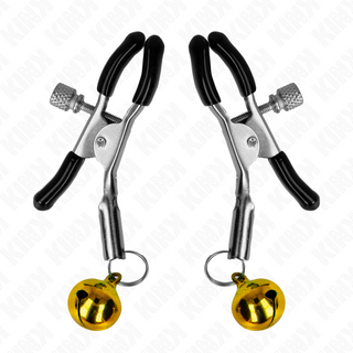 KINK - GOLD SINGLE BELL NIPPLE CLAMP 6 CM