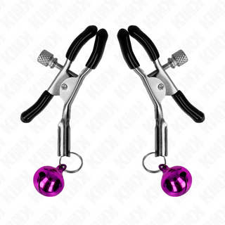 KINK - PURPLE SINGLE BELL NIPPLE CLAMP 6 CM