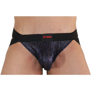 BURN - 006 JOCK SHINY BLUE / BLACK XL