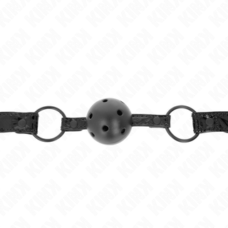 KINK - DIAMOND PATTERN BALL 4.5 CM GAG MODEL 3 64.5 CM ADJUSTABLE 42-60 CM