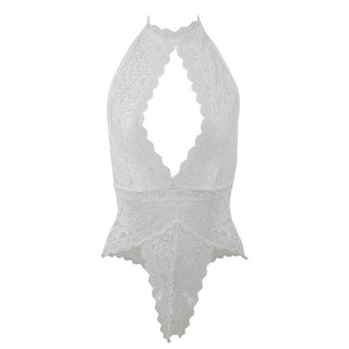 SUBBLIME - 953850 LACE BODYSUIT WHITE S/M