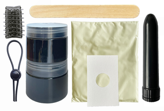 CLONEBOY - KIT PENIS CLONER WITH VIBRATION BLACK