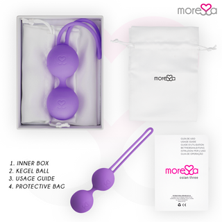 MORESSA - OSIAN THREE PREMIUM LILAC SILICONE