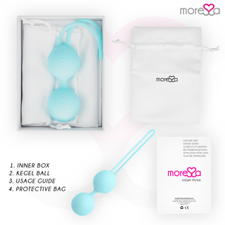 MORESSA - OSIAN THREE PREMIUM TURQUOISE SILICONE