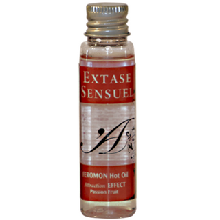 Extase Sensual - Heat Effect Massage Oil With Passion Fruit Pheromones Travel 35ml