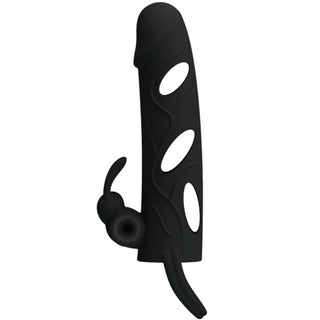 Pretty Love - Silicone Cover With Vibration 14cm 1.0