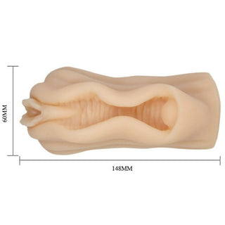 BAILE - MINI MALE MASTURBATOR VAGINA LIPS DESIGN