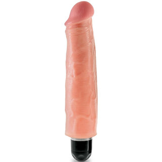King Cock - 17.8cm Vibrating Stiffy Flesh