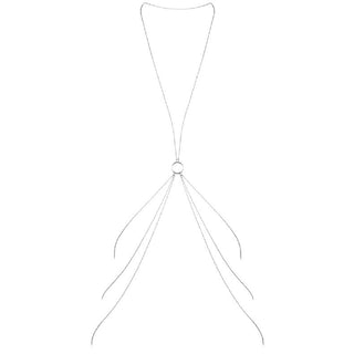 BIJOUX - MAGNIFIQUE METAL CHAINS FOR THE BODY 8 SILVER