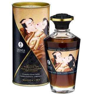 Shunga - Coffee Flavor Heat Effect Massage Oil 100ml