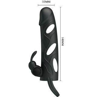Pretty Love - Silicone Cover With Vibration 14cm 2.0