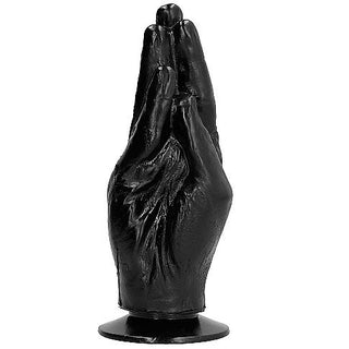 ALL BLACK - DILDO FISTING 21 CM