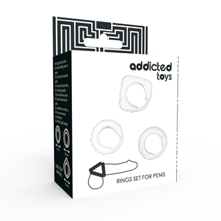Addicted Toys - C-Ring Set Clear