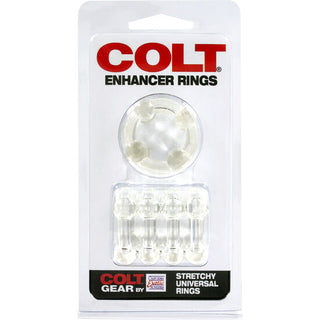 CALEXOTICS - COLT ENHANCER RINGS CLEAR