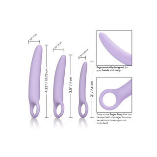 CALEXOTICS - DR LAURA BERMAN ALENA SET OF 3 SILICONE DILATORS